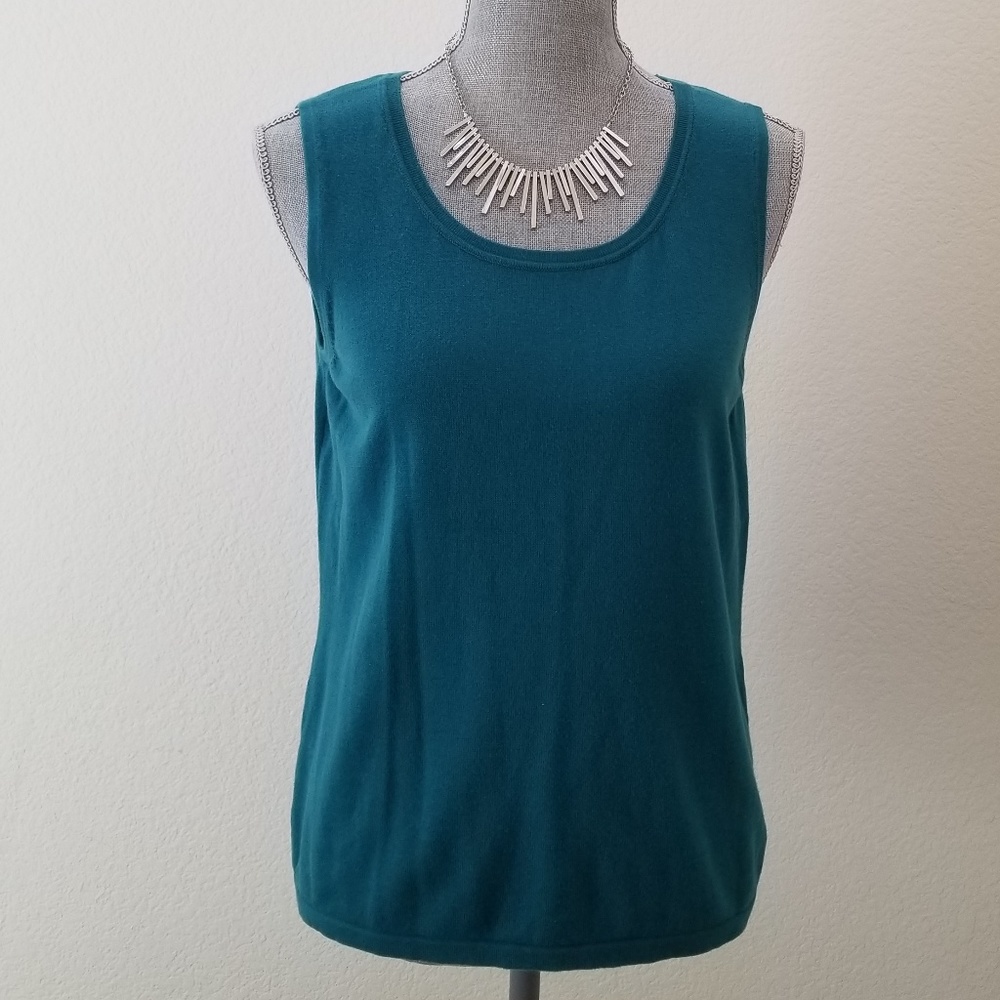 Ann Taylor Teal Tank